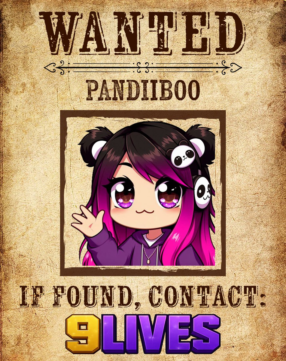 9 LIVES SEASON 4 – HARDCORE EDITION starts on October 1st! 
#9LivesSMP
Here is the sixth amazing person on our ModSquad:
<a href="/PandiiBoo/">PandiiBoo</a> 
twitch.tv/pandiiboo
They also made our wonderful new artwork this season!  Go give them a follow!