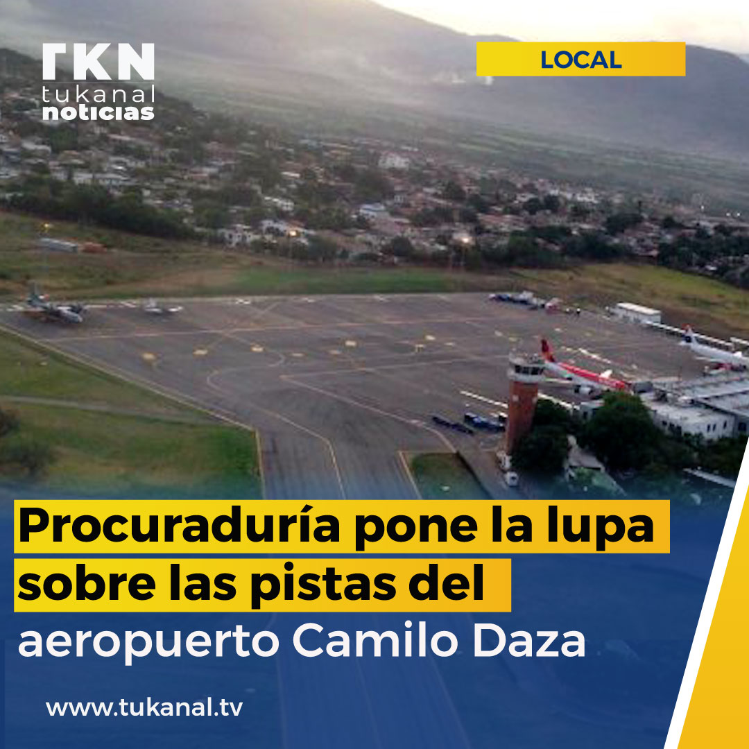 📢 Procuraduría pide a Aerocivil, ANI y concesión informe sobre estado de pistas del aeropuerto Camilo Daza en Cúcuta, tras denuncias por ondulaciones y desniveles. ✈️ #Cúcuta #Procuraduría 
facebook.com/share/p/19zvn8…
