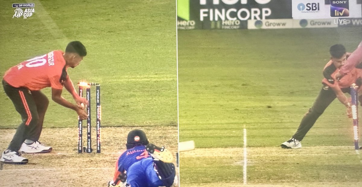 Vipintiwari952's tweet image. Suryakumar Yadav, that was a crime… Abhishek Sharma did not deserve to be run out.”