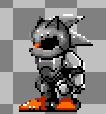 Would y'all like if i try making a fangame based around Mecha MK1?

I made a few sprites for him yesterday and the idea just came right in

#SonicTheHedgehog