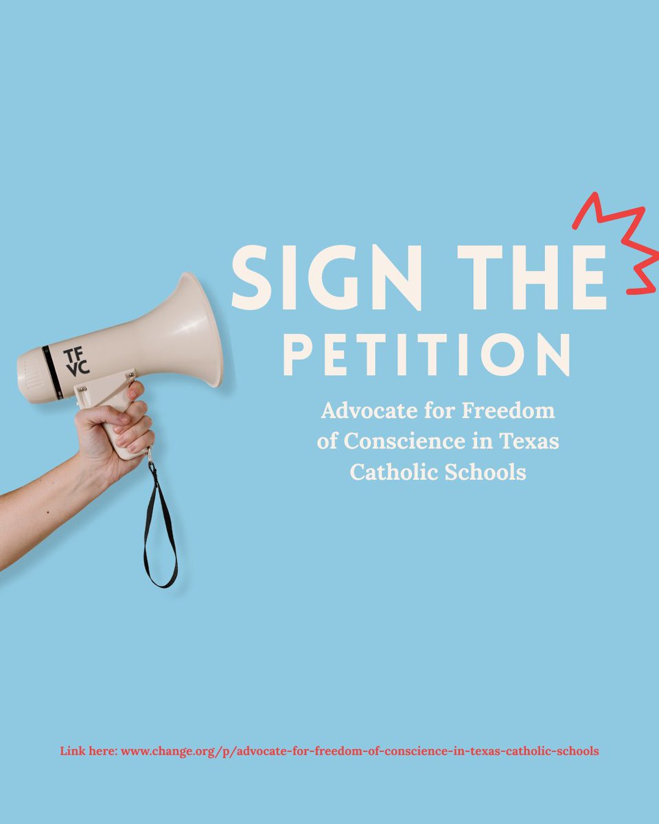 TXforVaxChoice's tweet image. Over the years, TFVC has heard from countless supporters who are frustrated by private Catholic and parochial schools refusing to accept vaccine exemptions. We've worked closely with parents, supporting them one-on-one to make progress on this issue, but now we want to amplify…