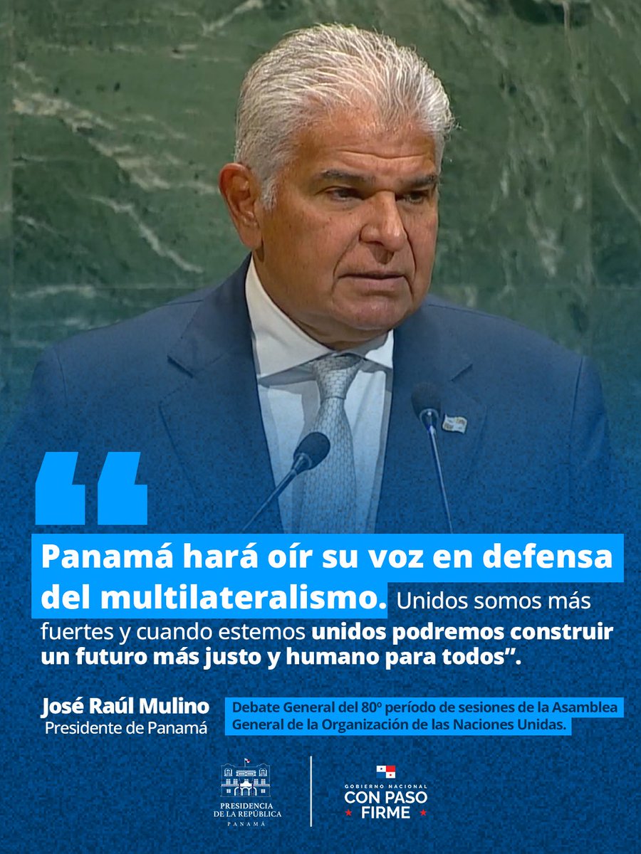 Presidencia de la República de Panamá tweet media