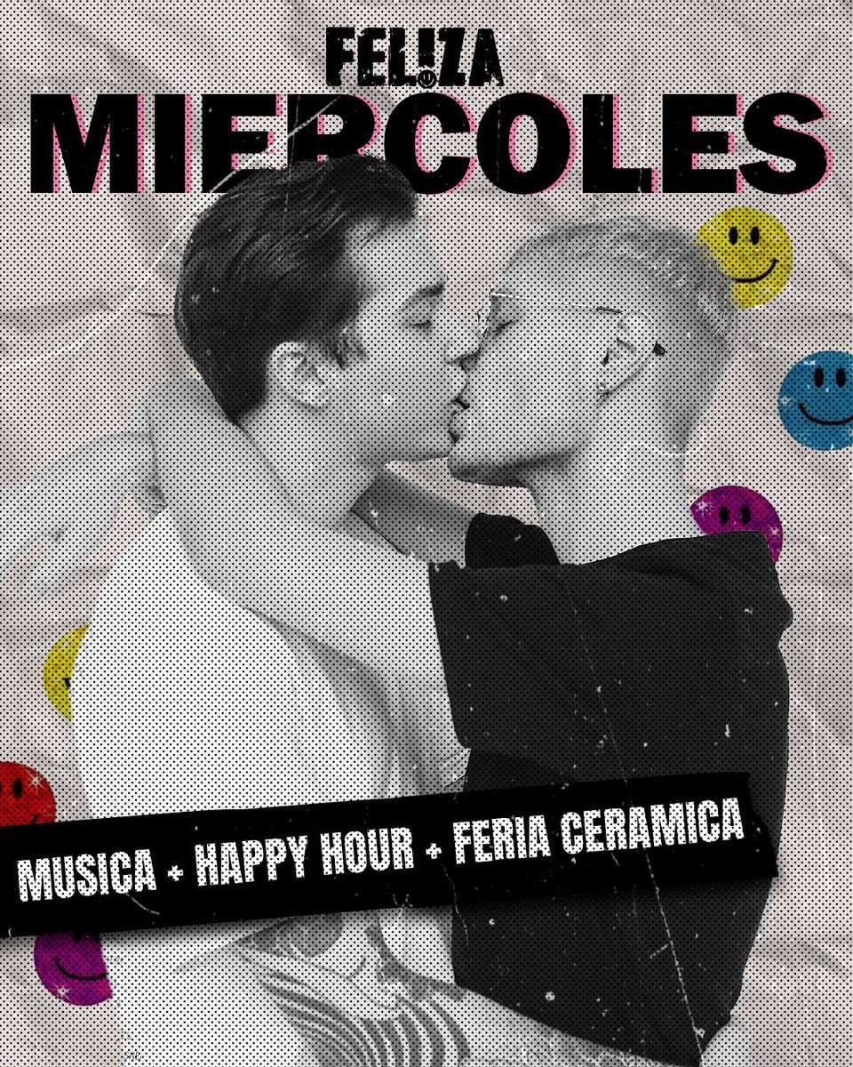 🔥 MIÉRCOLES FELIZAS
Te esperamos desde las 20hs en este lado salvaje y tierno de la vida💕
tenemos el mejor happy hour para que te tomes todo. Es tu cumple? Cae antes de las 21h con 5 amigues y te regalamos un champagne :)

💋 Tragos y músicas #salonPricipal
Juegos de mesa + fic