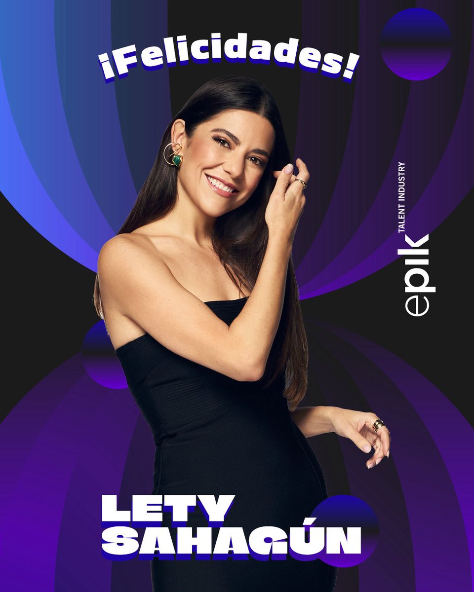 ¡Happy Birthday! 🎉 <a href="/letysahagun/">Lety Sahagun</a>
May all your wishes come true today and always ✨
Te queremos mucho 💖