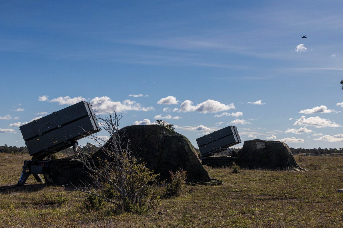 🇸🇪🇵🇱Sweden and Poland have launched Gotland Sentry to strengthen peace, deter Russia and send a clear message: We are ready to defend the Baltic region. Our Armed Forces are moving assets to Gotland to put our defence plans to the test. Photos: Swedish armed forces (1/3)