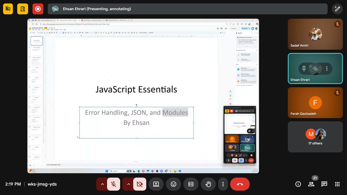 sadafamiri1385's tweet image. Our new lesson in JS.👩‍💻
#afghangrilscode
@E_Ehrari 
@f_forough 
@CodeToInspire