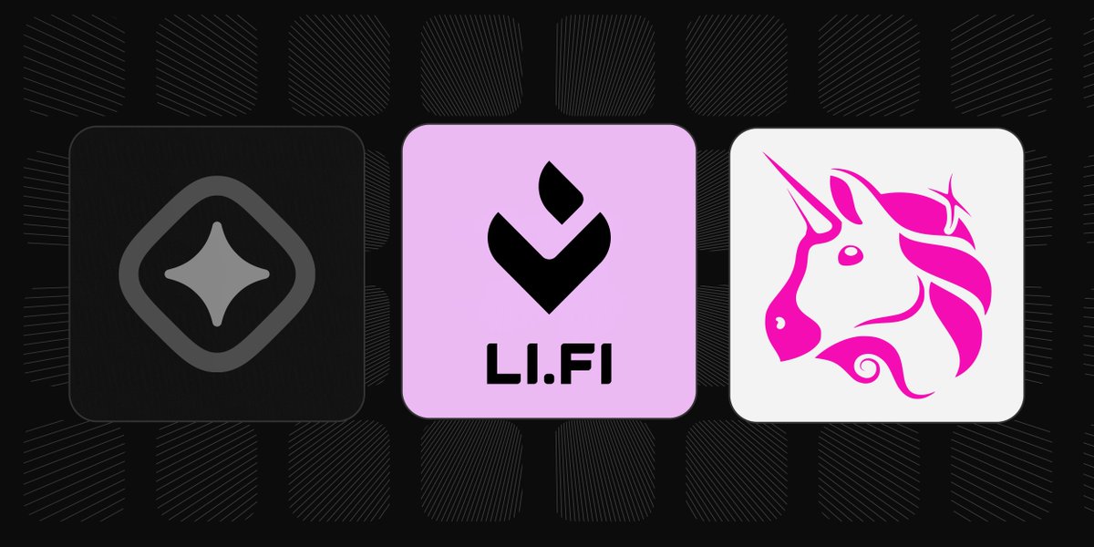 Rhinestone has partnered with <a href="/Uniswap/">Uniswap Labs 🦄</a> and <a href="/lifiprotocol/">LI.FI</a> to build The Compact V1

A foundational open source primitive for programmable resource locks

Enabling near-instant crosschain interop with zero slippage and zero bridging

🧵