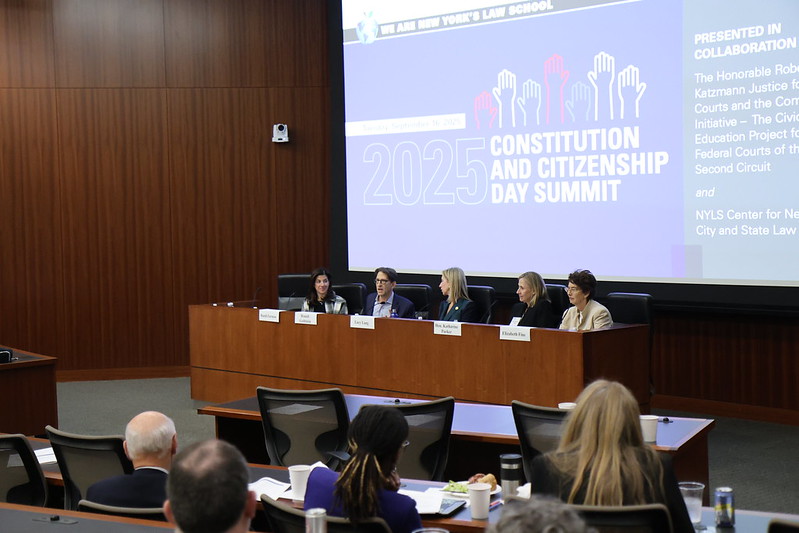New York Law School (@nylawschool) on Twitter photo The 2025 Constitution and Citizenship Day Summit convened judges, attorneys, educators, civic leaders, and law students to examine democratic principles and civics education. Dean Crowell opened the program with a conversation featuring Justice Sonia Sotomayor and other jurists. The 2025 Constitution and Citizenship Day Summit convened judges, attorneys, educators, civic leaders, and law students to examine democratic principles and civics education. Dean Crowell opened the program with a conversation featuring Justice Sonia Sotomayor and other jurists.