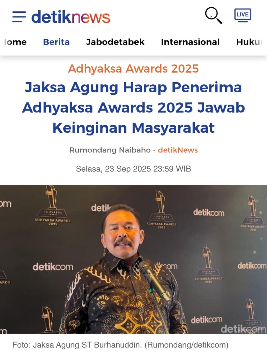 RagilSemar's tweet image. Ayok bantu jebol algoritma yang membungkam narasi soal Silfester 🙏
Minimal komen, sekedar "ya" saja sdh membantu 

Tunjukkan bahwa: 
MASYARAKAT INGIN SILFESTER SEGERA DIKERANGKENG !! 

Ayo jawab @KejaksaanRI

25 September 2025
2320 HARI MANGKIR!!

news.detik.com/berita/d-81271…