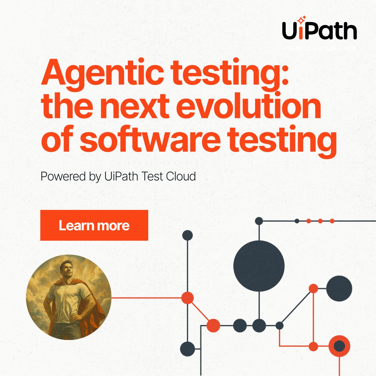 UiPath's tweet image. 🔍 How much faster could you move without manual test maintenance? #AgenticTesting takes care of the repetitive work, so teams can focus on strategy. Start with our Test Cloud: spr.ly/6014ARf7E