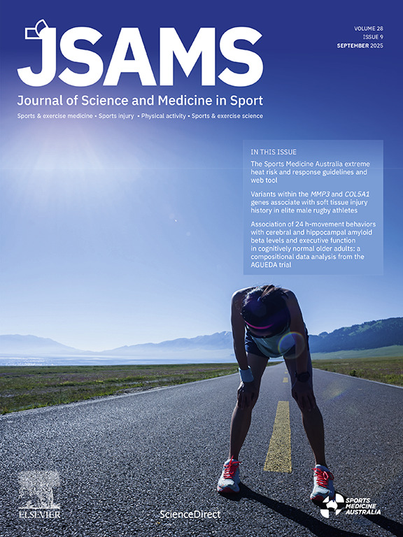 _JSAMS's tweet image. JSAMS Vol 28, Issue 9 – Sep 2025 is live.
🔗zurl.co/7taOq

#EditorsChoice articles are #free to access for a limited time. Subscribers can explore the full issue, featuring research across sport and #exercisemedicine, #sportsinjury, #physicalactivity and #sportscience.
