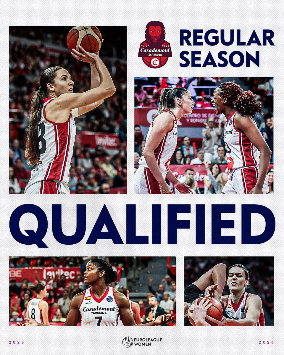 ¡España tendrá TRES equipos en la <a href="/EuroLeagueWomen/">EuroLeague Women</a>!  🇪🇸🎟️

✅<a href="/unigirona/">Spar Girona</a> 
✅<a href="/valenciabasket/">Valencia Basket Club</a> 
✅<a href="/casademontBZ/">Casademont Zaragoza</a>