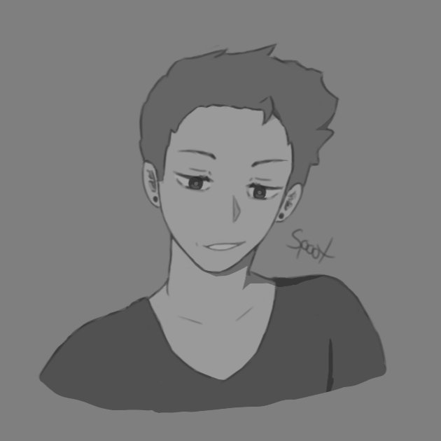 SpootCreative's tweet image. I rarely draw doods but I think this turned out alright 😳