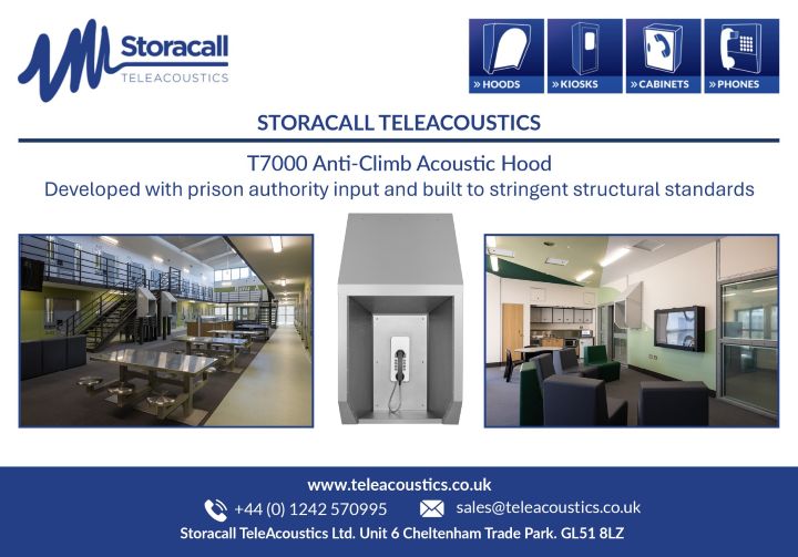 TeleAcoustics's tweet photo. Proud moment for the Storacall TeleAcoustics Ltd team — our products are now installed and fully operational at Waikeria Prison. #Gefängnis #fængsel #fængselsbetjent #fange #fængsling #varetægtsfængsel
#gardiendeprison #détenu #incarcération #prisión #guardiadeprisión #recluso https://t.co/irROQ7ZQqo
