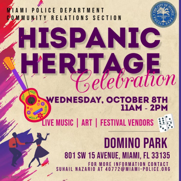 Vamos a celebrar! Join us at Domino Park for a vibrant Hispanic Heritage Festival featuring live music, delicious food, and refreshing drinks—a celebration of culture, community, and joy.