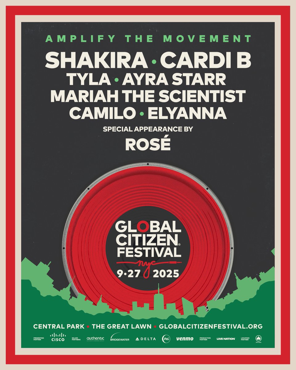 It’s ROSÉ season at #GlobalCitizenFestival! Global icon ROSÉ is joining us for a special appearance this Saturday on the Great Lawn — and we want YOU to be there. All you gotta do is take action now to enter a special draw for your Global Citizen Festival tickets. Are you ready?
