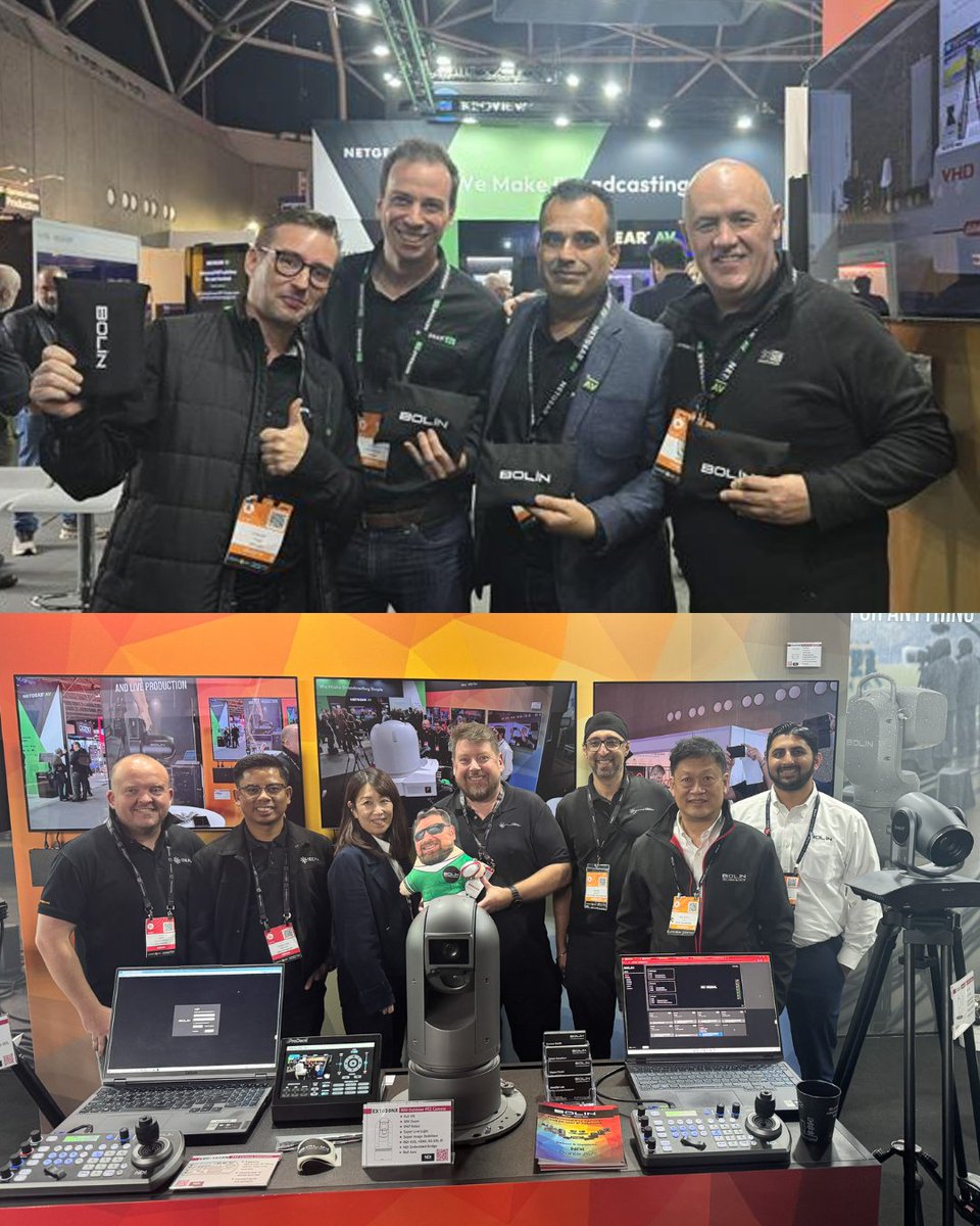 That’s a wrap on #IBC2025! Thanks to everyone who stopped by our booth or visited the NDI Ecosystem Booth. It was a great week connecting with everyone!

Missed us at the show? You can still explore the Bolin lineup and get in touch here: loom.ly/cjVbUVQ