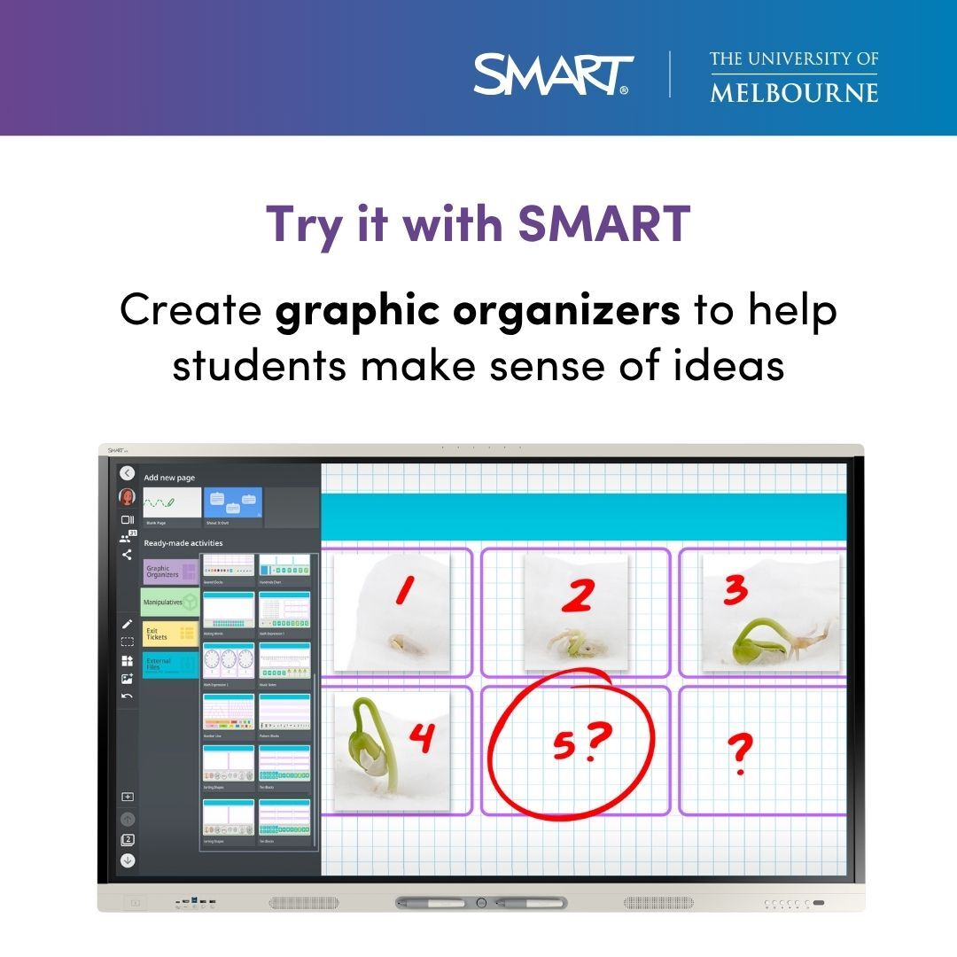SMART_Tech's tweet image. Representation helps every student connect with learning. For neurodivergent learners, it can make all the difference.

With @LumioSocial + SMART Boards, it’s easier to present content in diverse ways that build confidence and understanding.