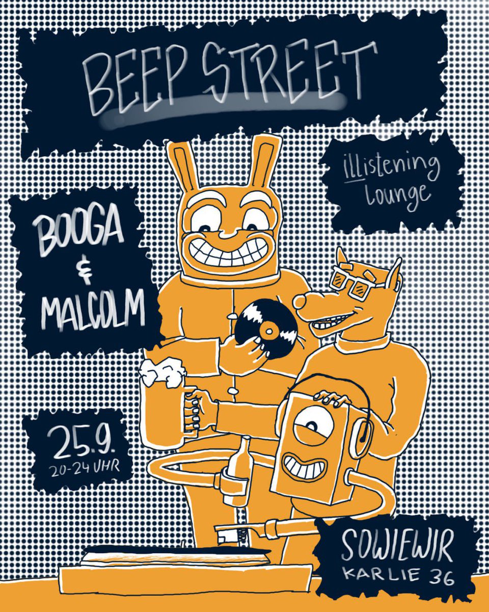I’m playing footwork, jungle &amp; breakbeats with Malcolm from day one, if you‘re in #Leipzig hang with us. #vinylonly