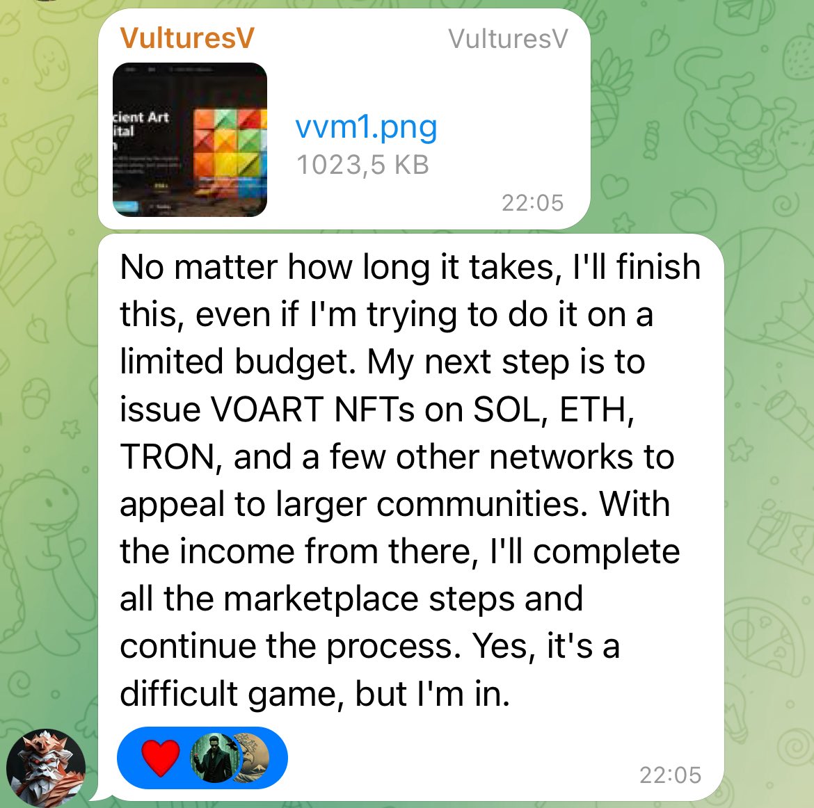 <a href="/VVOART/">VULTURES ORIGAMI ART</a> 💥 The #QOM community has been asking for it:
👉 A real #NFT marketplace to trade and build inside our ecosystem.

That’s exactly what this dev is creating. And to kick it off:
🚀 VIP Pass – only 101 NFTs

✅ Early access
✅ Discounts
✅ Future rewards
✅ Multi-chain: Nfts will