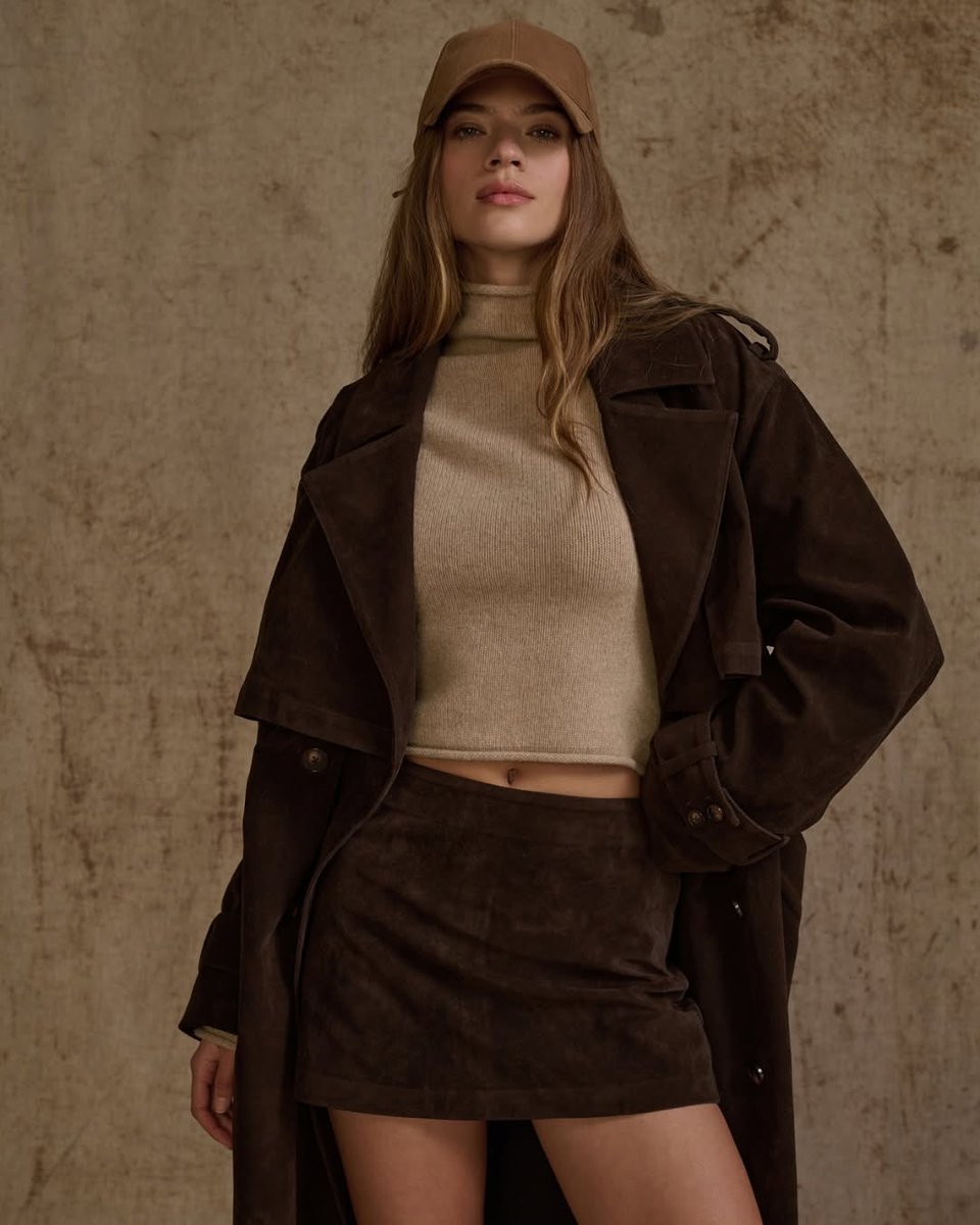 The new suede Elizabeth Trench from <a href="/JoesJeans/">JOE'S JEANS</a> is set to be a seasonal favorite for years to come.