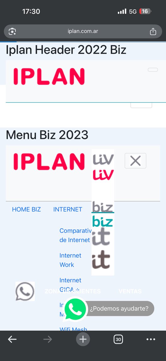 sector7gp's tweet image. Que pasa #iplan, se cortó???? La primera vez en 7 años! Ni la web anda