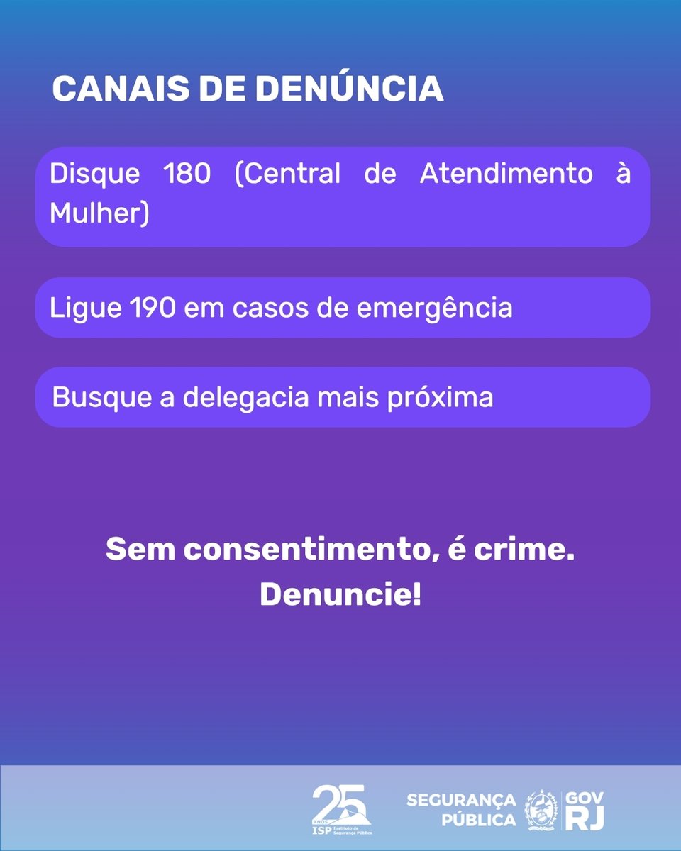 Hoje, a Lei nº 13.718 completa 7 anos. Ela alterou o Código Penal para criminalizar a importunação sexual, a divulgação de cenas de estupro, nudez ou sexo sem consentimento, além de prever aumento de pena para casos de estupro coletivo ou corretivo.