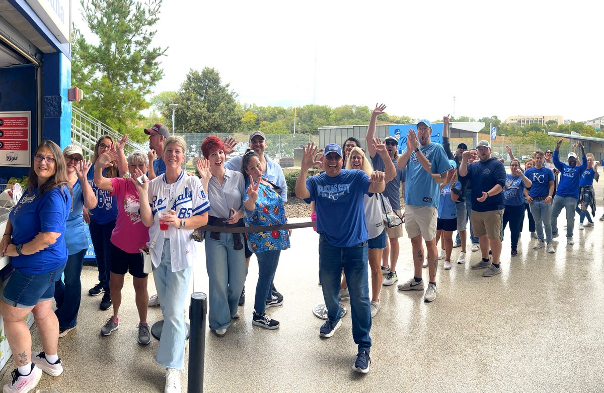 CentralBankMW's tweet image. Take us out to the ballgame! ⚾️ Our retail team hit a home run with team bonding at the Royals game — good vibes, great company, and even better memories! 💙

#TeamOuting #RetailAllStars #RoyalsGameDay #SquadGoals #WorkHardPlayHard #CentralBankCrew #BallparkVibes