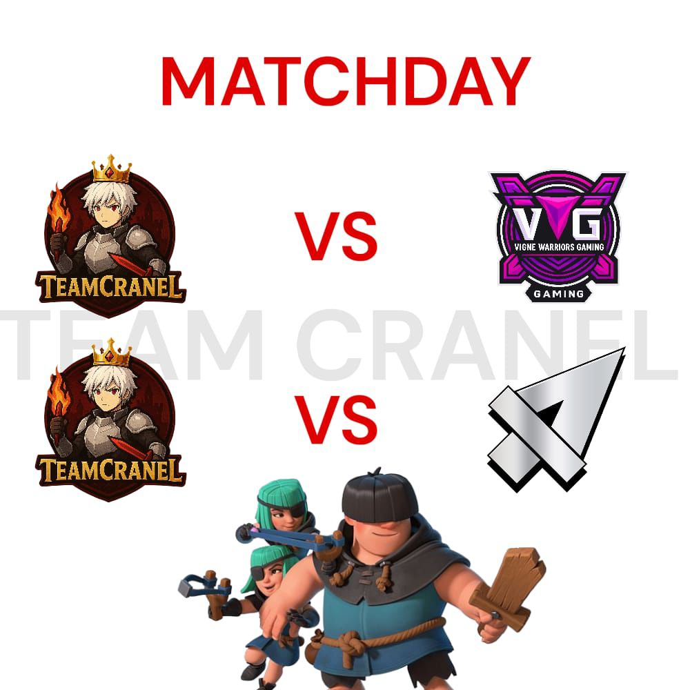 MATCH DAY
🏆 Wild west cup
📆 mié, 24 de sep
🆚️ Vigne Warriors
🕰️ 21:00arg 18:00mx
<a href="/Wild_West_Cup/">Wild West Cup</a> <a href="/VigneWarriorsG/">Vigne Warriors Gaming</a> 

scheduled match 
🏆 Wild west cup
📆 vie, 26 de sep
🆚️ Team Delta
🕰️ 00:00arg 21:00mx
<a href="/Wild_West_Cup/">Wild West Cup</a> 
<a href="/TDelta_CR/">Team Delta (Δ)</a>