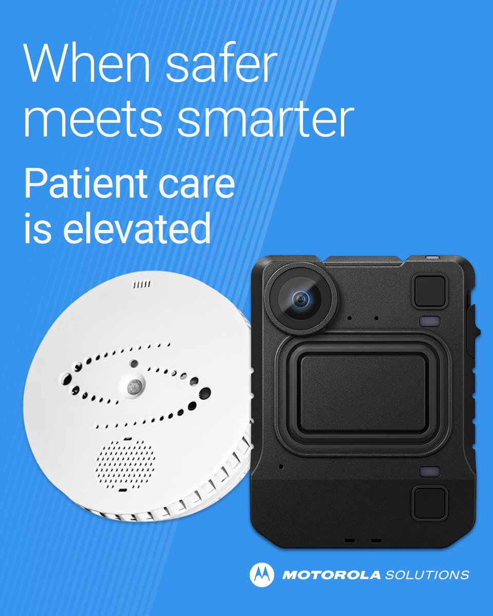 MotoSolutions's tweet image. Create a safer and smarter healthcare system where your people and patients thrive. #MotorolaSolutions technology helps you enhance security while making your facility more secure and efficient. Learn how: bit.ly/48i4dsT #SmarterHealthcare #SaferHospitality