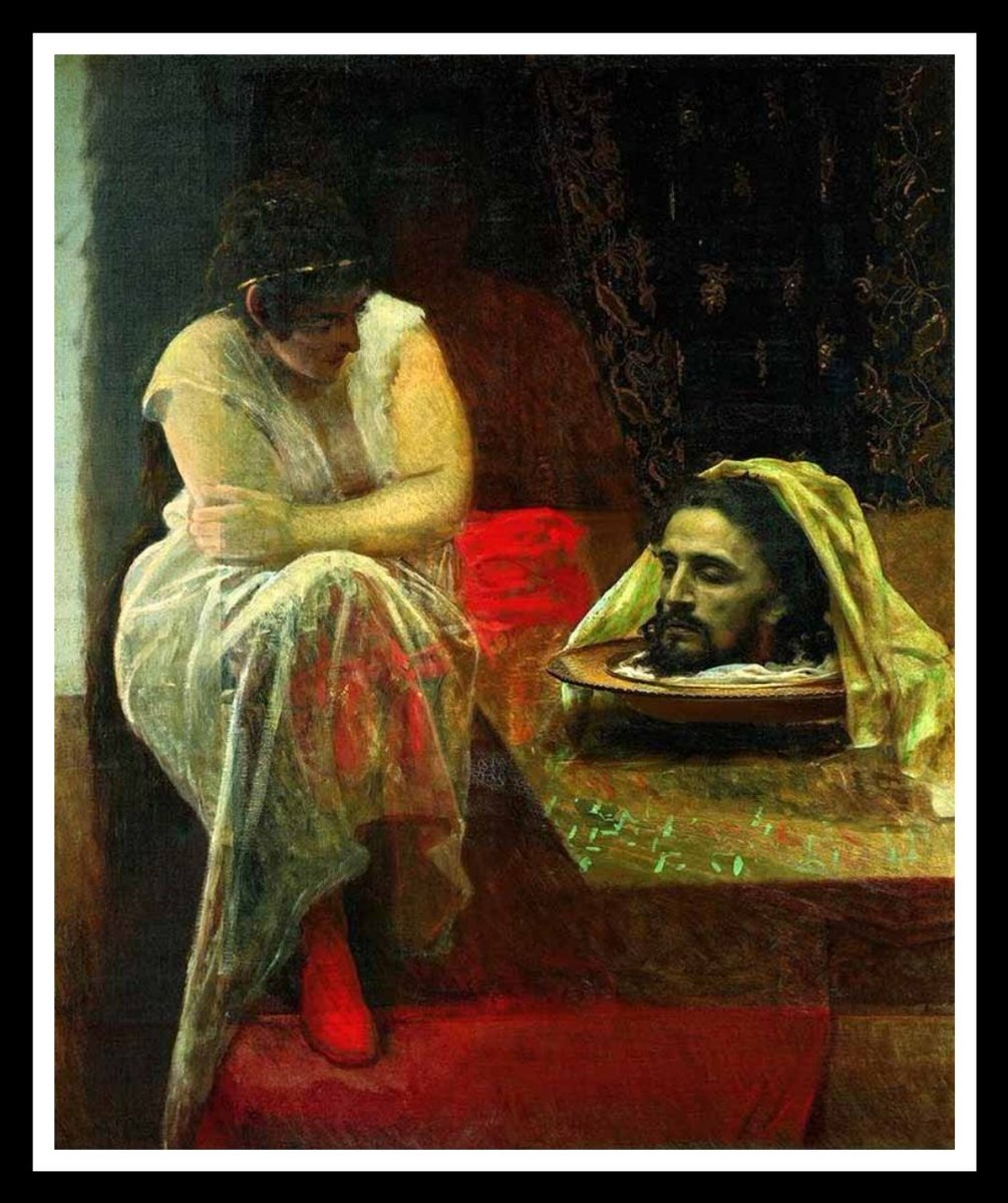 abderoud's tweet image. "Herodias",
By Ivan Nikolaevich Kramskoi, 1886.