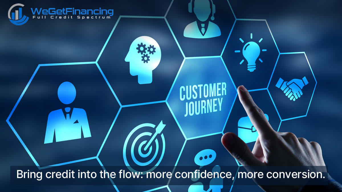 WeGetFinancing's tweet image. Financing is part of the journey, not a bolt-on.

✅ PDP purchase-power estimator
✅ Multi-lender coverage (prime → subprime)
✅ Clear options alongside cards

Make checkout personal → lift approvals &amp;amp; AOV.
wegetfinancing.com/blog/bnpl-plat…

#POSFinancing #CheckoutUX #BNPL