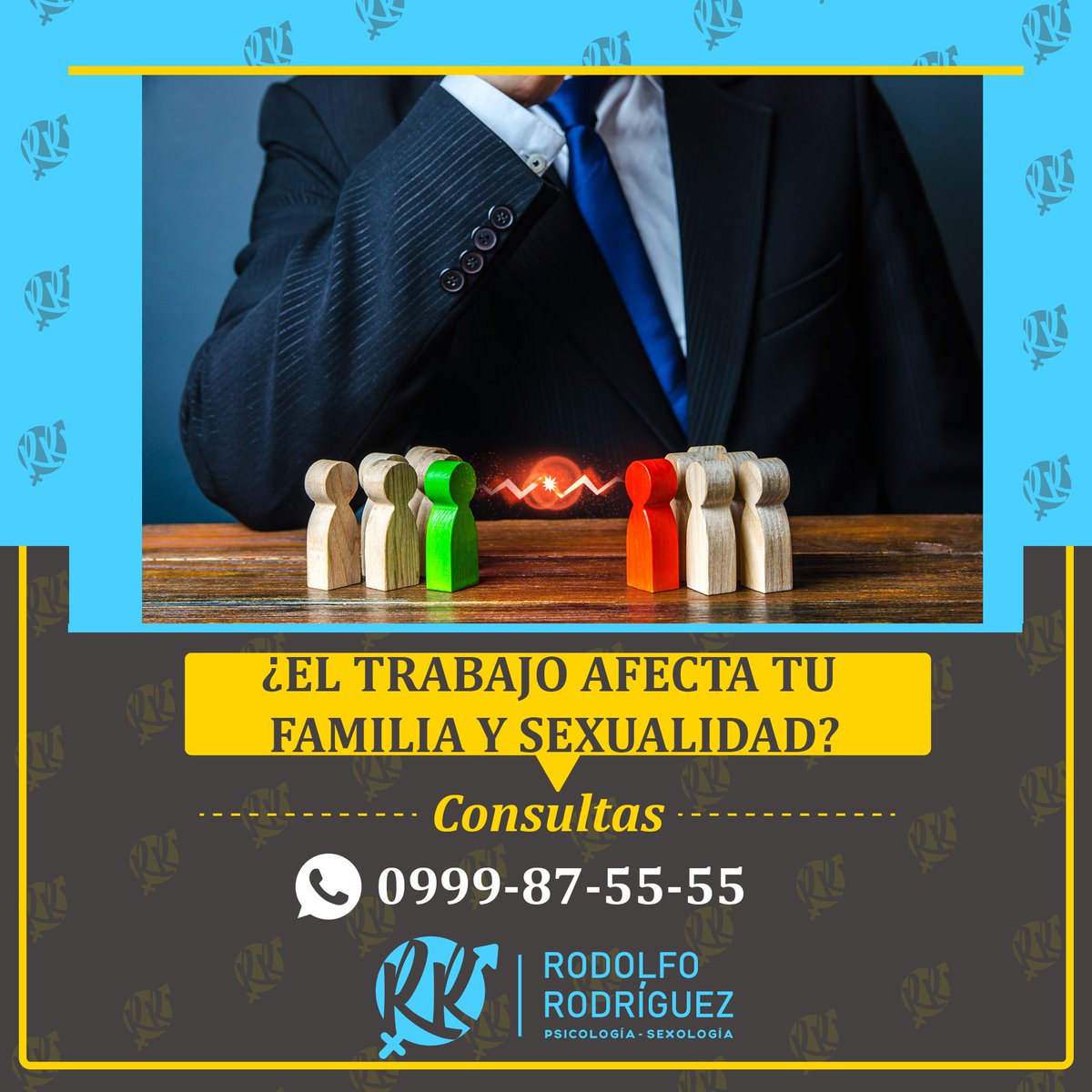 ROMAEC's tweet image. CONSULTAS 
Psicología / Sexología

💻Online 🌎 (🇪🇸/🇺🇸) 
🏥Presencial 

📌Previa Cita
🗓lunes a domingo 

Conoce más en mi página web 
🔗linqapp.com/rodolfo_rodrgu…