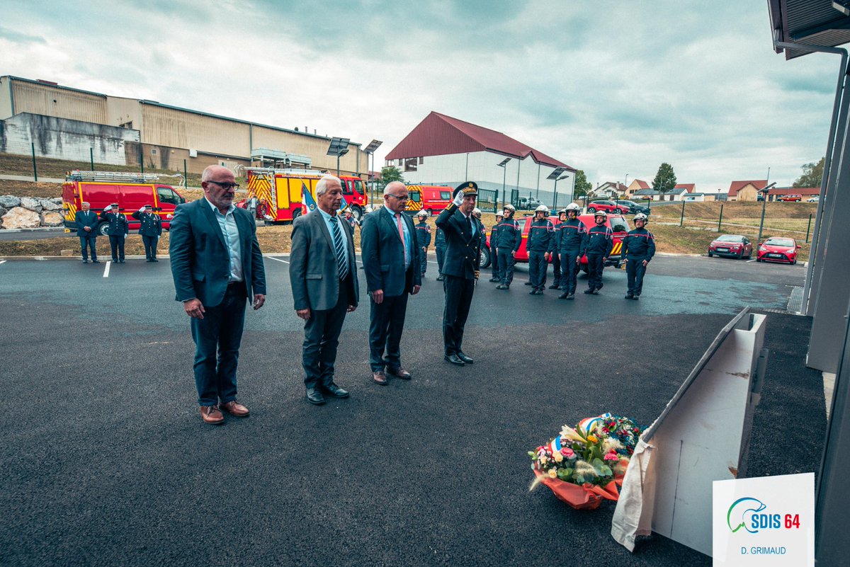 #Secours | Inauguration du nouveau centre d’incendie et de secours de Lembeye

🧑‍🚒 Une infrastructure moderne pour les 25 sapeurs-pompiers volontaires du Nord-Est de-Béarn qui permettra :
 
✅ d’améliorer la réactivité et l’efficacité des secours sur 39 communes 
✅ de garantir un