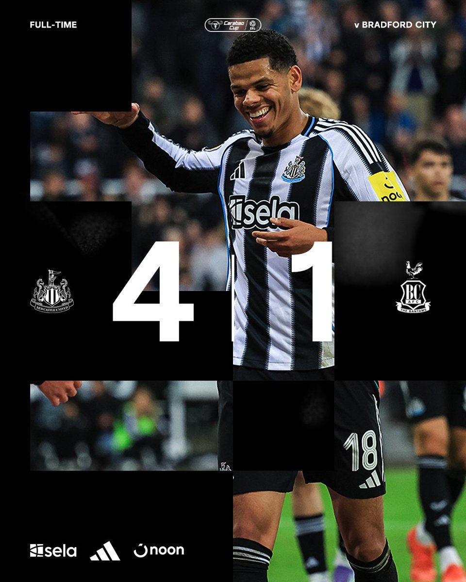 ¡¡¡GANÓ, GUSTÓ Y GOLEÓ EL NEWCASTLE!!!

4-1 AL BRADFORD CITY Y LAS URRACAS PASAN A LA SIGUIENTE RONDA DE LA CARABAO CUP