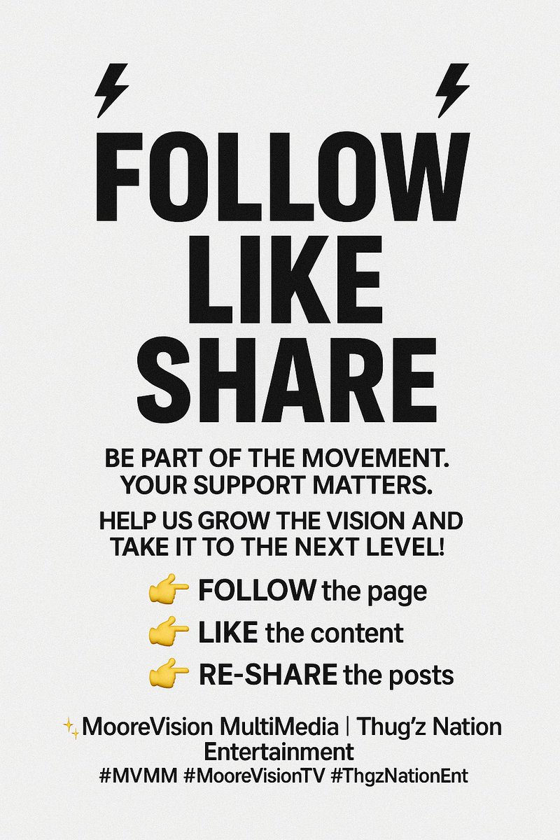 EmprahThaGreat's tweet image. Follow. Like. Share. Repeat. 🔁
Every move counts—let’s grow this movement together 🚀
#StayTuned #MVMM #RealSupport