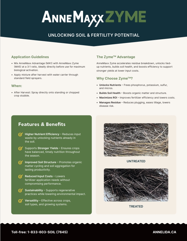 JohnstonsGrain's tweet photo. Are you ready re-invigorate your soil biology this winter?
Apply ZYME + Annemaxx (MA1) this fall to decompose residues, unlock nutrients & boost spring growth. 🌱❄️
#SoilHealth #Biologicals #FallFarming #RegenerativeAg #ZYME https://t.co/dgUAAilYGe