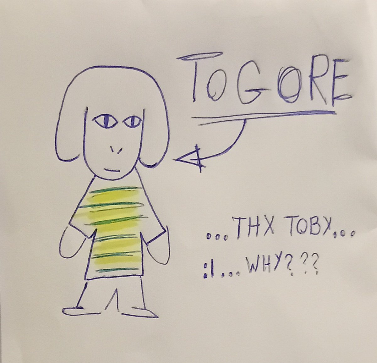 Rev_Com_Femboy's tweet photo. Thx toby fox...ig? #undertale10thanniversary #undertalestream #undertale https://t.co/QBNlDNYw91