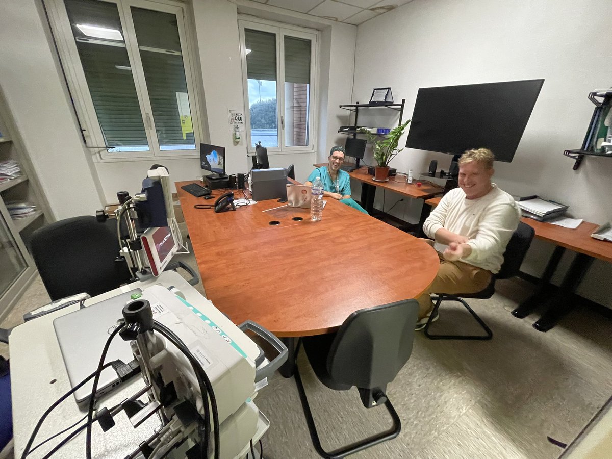 Science and fun at Istituto Besta with Andrea Gentile and Jop Van den Berg…. 

 🤔 What are these guys up to?
Something’s cooking… stay tuned! 🔥🚀

Friday September 26th at 14:30, don’t miss the Seminar by Jop van den Berg ! Free access live at Istituto Besta Milano and via