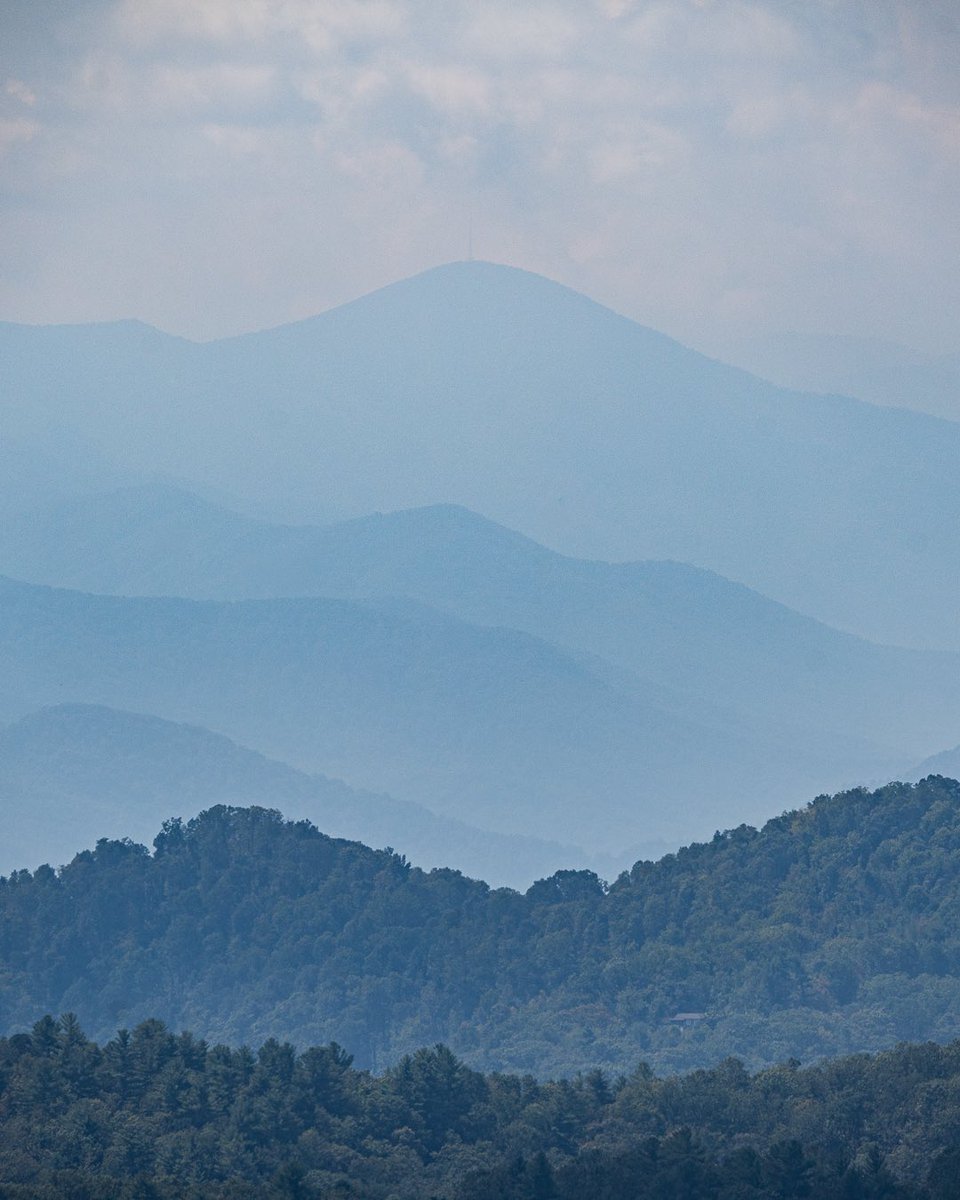 Majestic Mt Pisgah is always a standout amongst its fellow Blue Ridge Mountains
