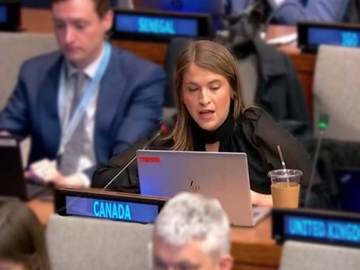 CassfromCanada's tweet photo. Four unforgettable years working on human rights at @CanadaUN.

I leave having learned more than I could have imagined &amp; with deep gratitude for the opportunity to represent Canada on the world stage. Next chapter ➡️@CanEmbUSA🇺🇸! https://t.co/3BNrFfUs2o