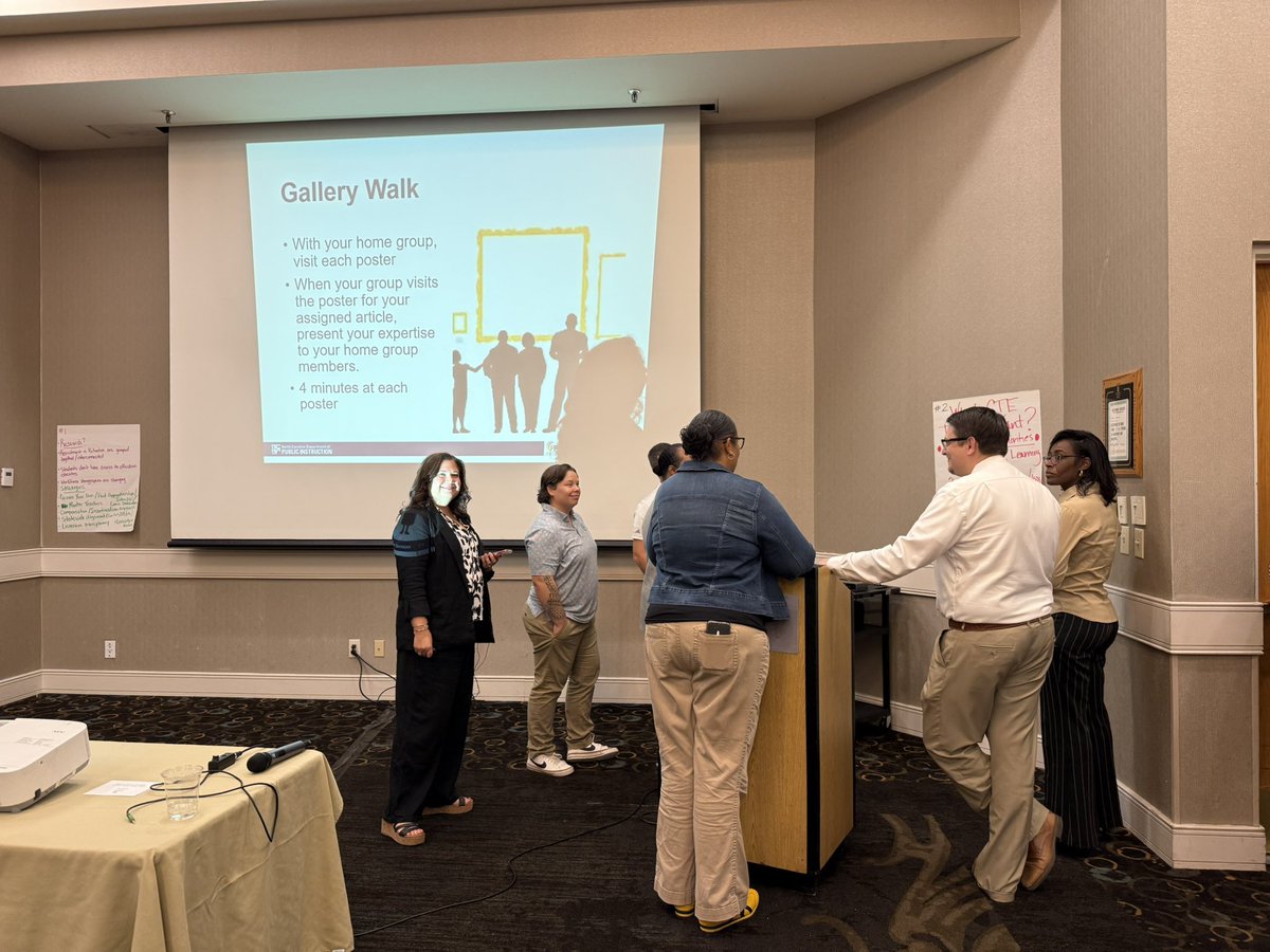 Karen Boyles, NW CTE Regional Coordinator, NCDPI tweet media