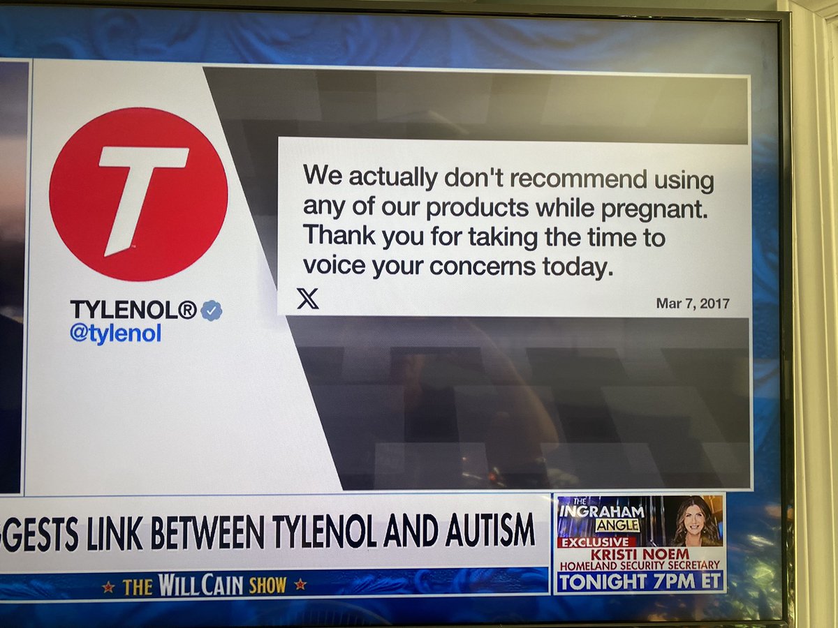 KymBrunner's tweet image. Even Tylenol warns against taking their product while pregnant. #CommonSense.
