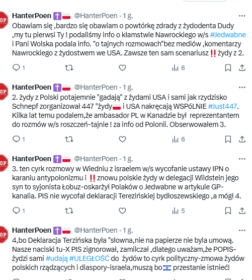 HanterPoen's tweet photo. @Wlodek_Skalik @KoronyPolskiej #StopJudaizacjiPolski✡️🇮🇱#Stop447🕎#wieszwięcej #wiemlepiej https://t.co/swjDs6opTE https://t.co/3fHNHtUt4N