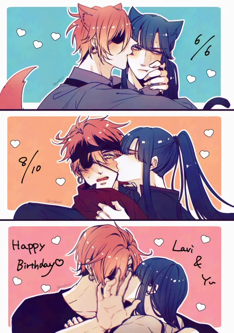 今更すぎるラビユウお誕生日♡おめでとう♡ 