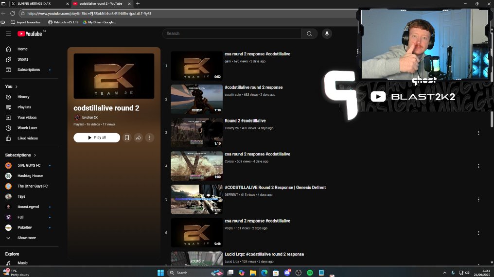 blast10K's tweet image. watching your #CSA #codstillalive responses live with @GhostFlynny 

twitch.tv/blast10k