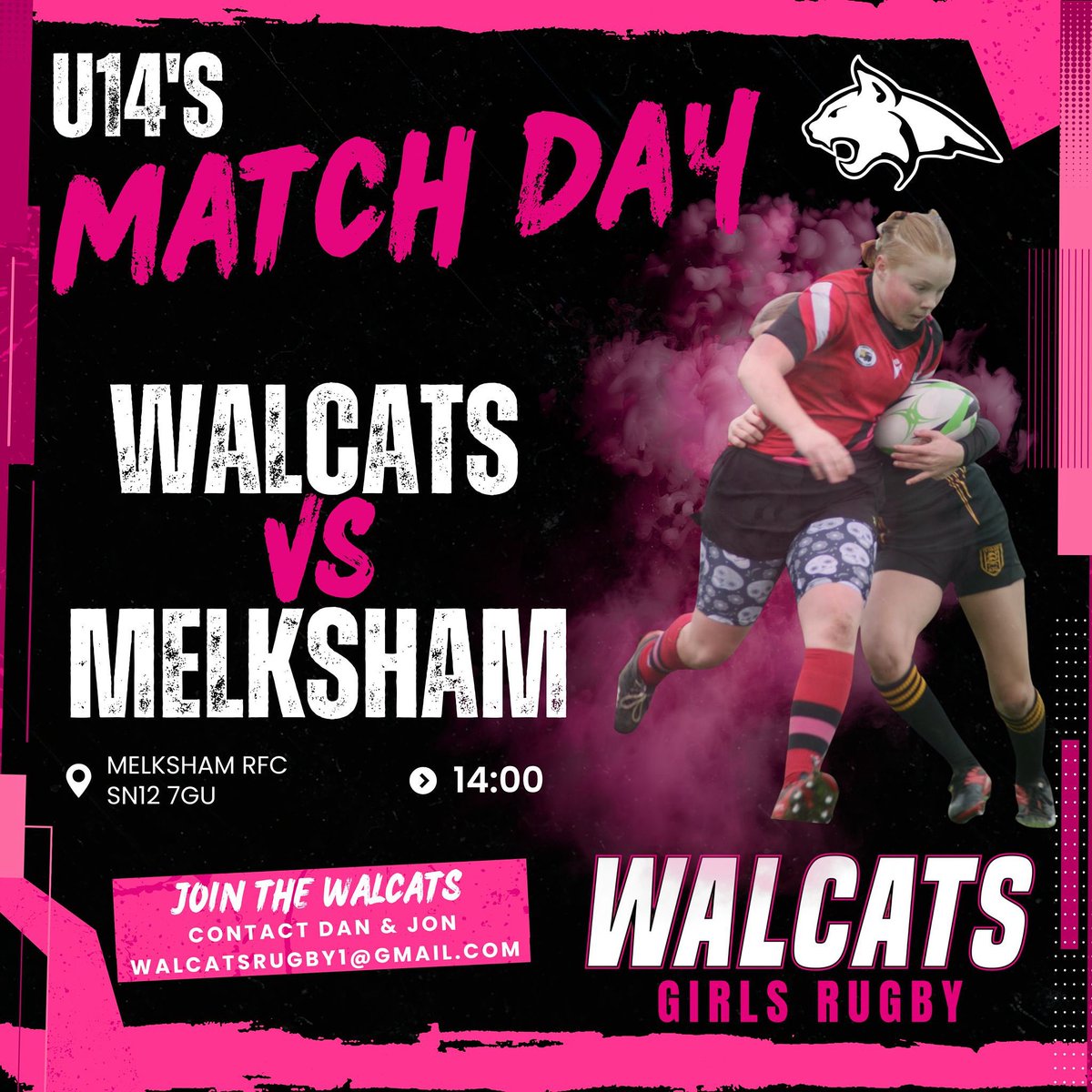 This Sunday afternoon the Walcats u14s travel to <a href="/MelkshamRFC/">MelkshamRFC</a> for their first game of the season vs #melkshamfawns 

<a href="/FromeRFC/">Frome RFC</a> <a href="/Walcatsrugby/">Walcats Rugby</a>