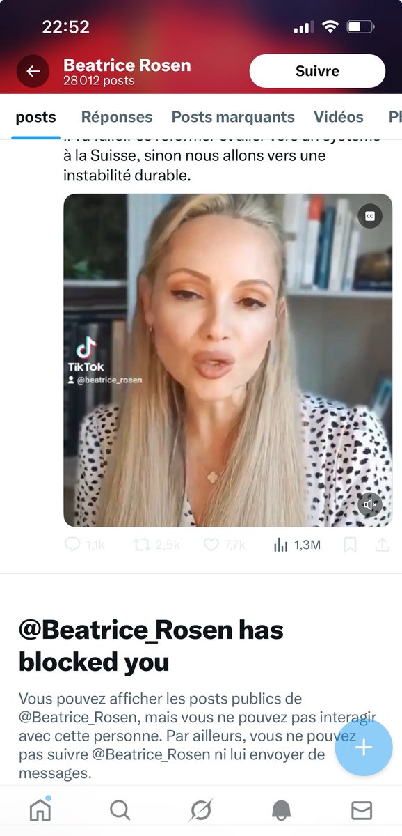 Roland Brouyeur ®️ (@tarzoondtc) on Twitter photo Ohhh mince !!! Je ne vais plus pouvoir lire le journal intime d’une potiche pro Russe, ex actrice par inadvertance reconvertie sur X après un passage non concluant chez Hanouna 😱 Ohhh mince !!! Je ne vais plus pouvoir lire le journal intime d’une potiche pro Russe, ex actrice par inadvertance reconvertie sur X après un passage non concluant chez Hanouna 😱