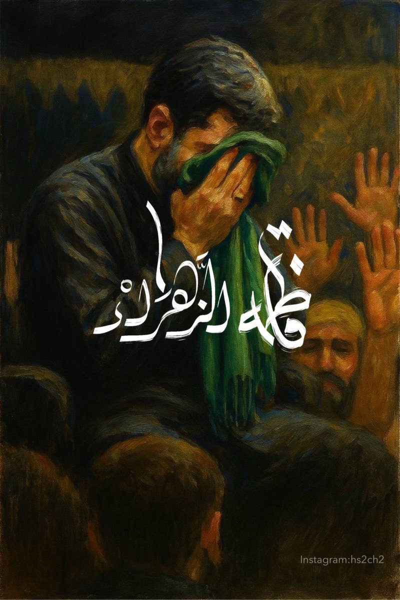 foolki_'s tweet photo. "بِفَاطِمَة .. يَاربَّ فَاطِمَة بلغنِي مُناي". https://t.co/09uuUFSbza