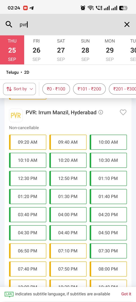 PsychoSainik's tweet photo. Flop talk padagane black lo ammaleru ani massive unblocking in Hyderabad that too for prime time shows (evening shows)
#OGBookingScam https://t.co/gGskNhsH42